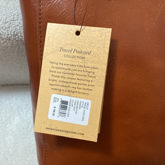 Patricia Nash Viana Tote - Firenze Postcard - Picture 6 of 11